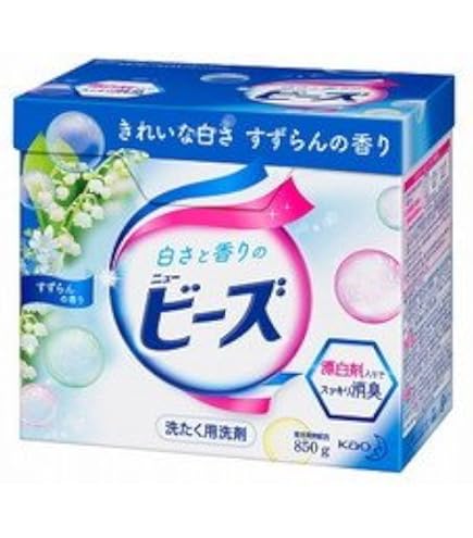 Amazon.co.jp: ニュービーズ 洗濯洗剤 粉末 800g すずらんの香り